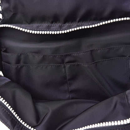 Valentino Garavani Nylon Free Rockstud Backpack Marine 9 of 10