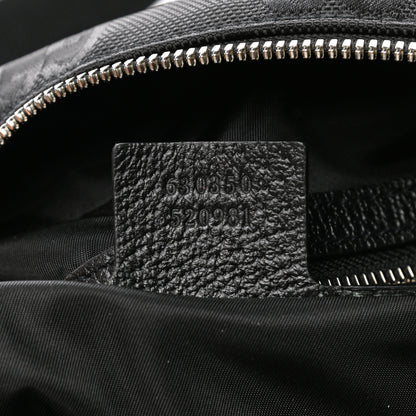 Gucci Econyl Nylon Monogram Off The Grid Duffle Bag Black 6 of 11