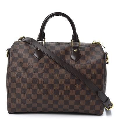 Louis Vuitton Damier Ebene Speedy Bandouliere 30 1 of 9