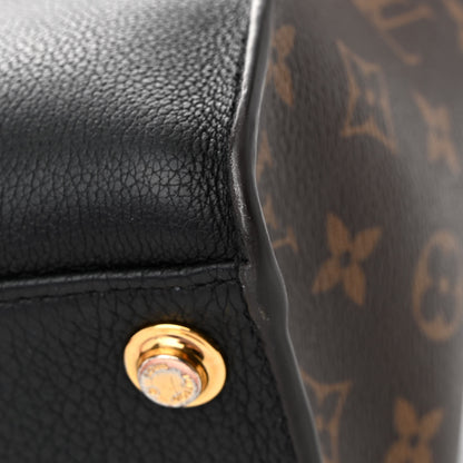 Louis Vuitton Calfskin Monogram On My Side Black 10 of 11