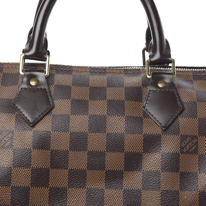 Louis Vuitton Damier Ebene Speedy Bandouliere 30 20 of 23