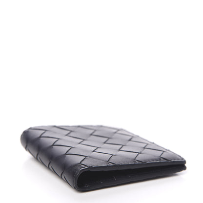 Bottega Veneta Nappa Maxi Intrecciato Bi-Fold Wallet Black 3 of 6
