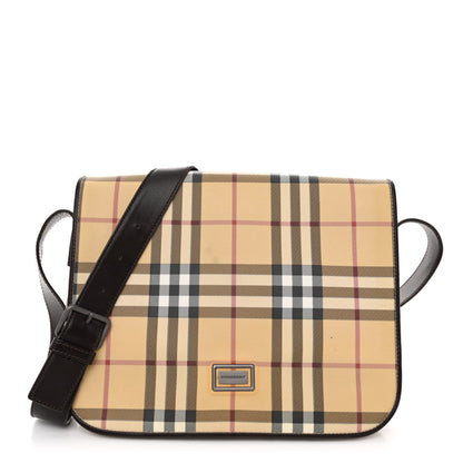 Burberry Nova Check Diaper Messenger Bag 1 of 9