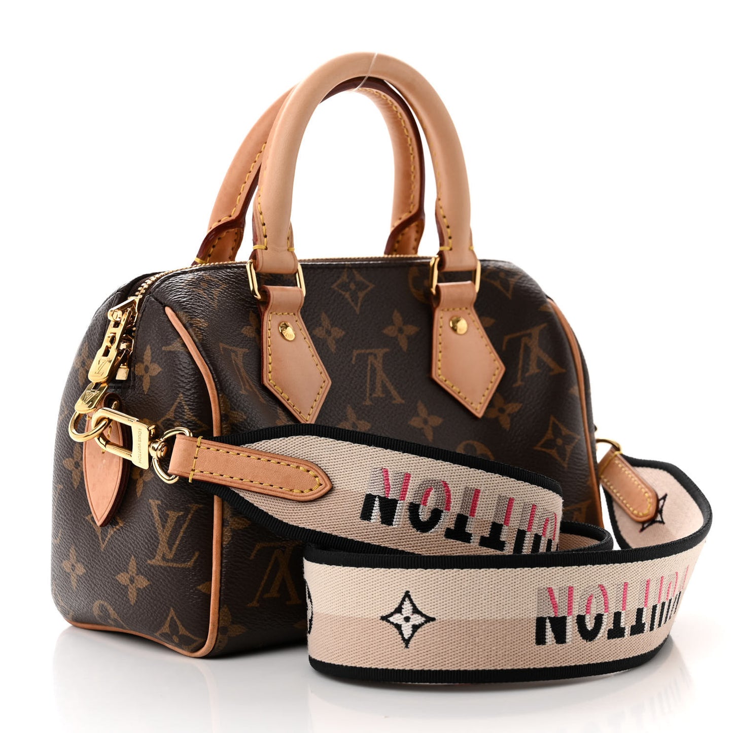 Monogram Speedy Bandouliere 20 Black