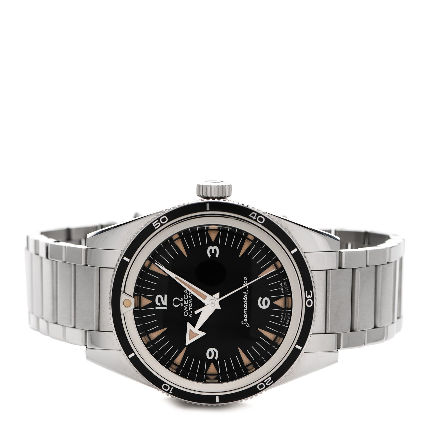 Stainless Steel 39mm Seamaster 1957 Trilogy Limited Edition Automatic Watch Black 234.10.39.20.01.001