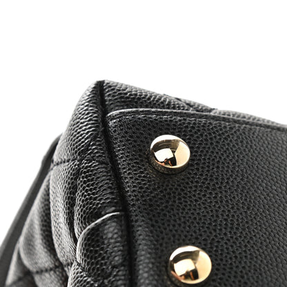 Chanel Caviar Quilted Extra Mini Coco Handle Flap Black 7 of 10
