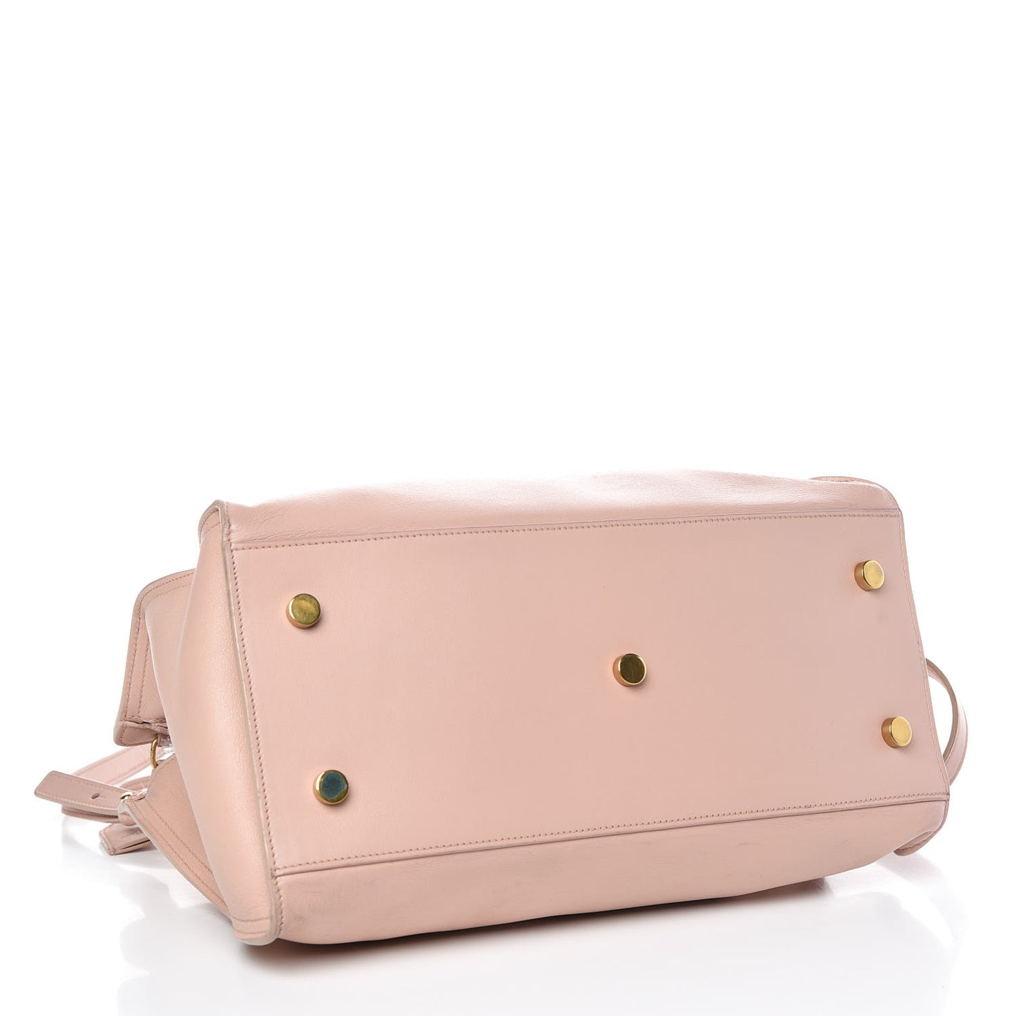 Calfskin Small Monogram Cabas Pale Blush