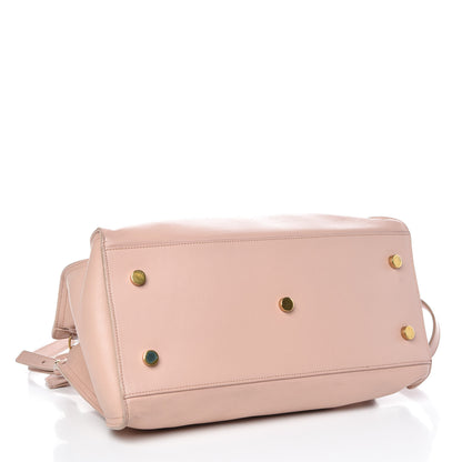 Saint Laurent Calfskin Small Monogram Cabas Pale Blush 4 of 11