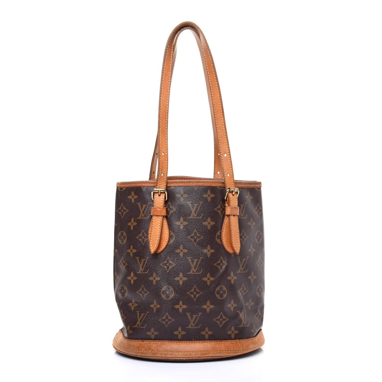 Louis Vuitton Monogram Petit Bucket 23 1 of 11