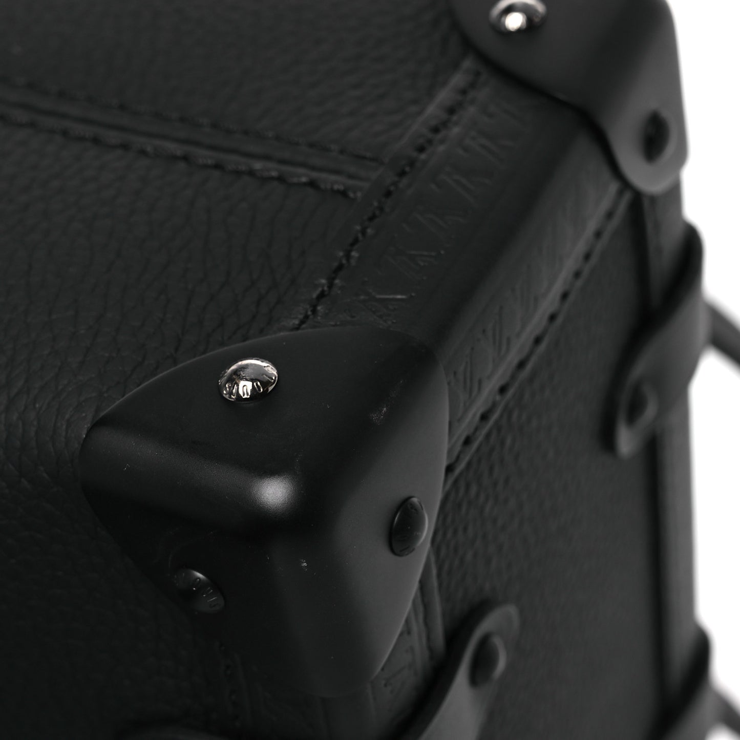 Calfskin Side Trunk MM Black