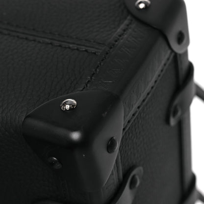 Louis Vuitton Calfskin Side Trunk MM Black 12 of 12