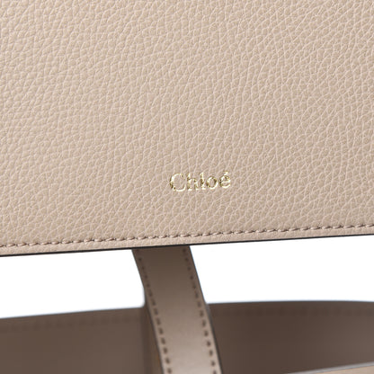 Chloe Smooth Grained Calfskin Small Aby Tote Motty Grey 7 of 11