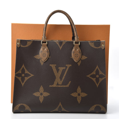 Louis Vuitton Reverse Monogram Giant Onthego MM 11 of 11