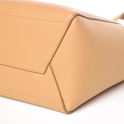 Celine Soft Grained Calfskin Sangle Bucket Bag Cumin 6 of 9