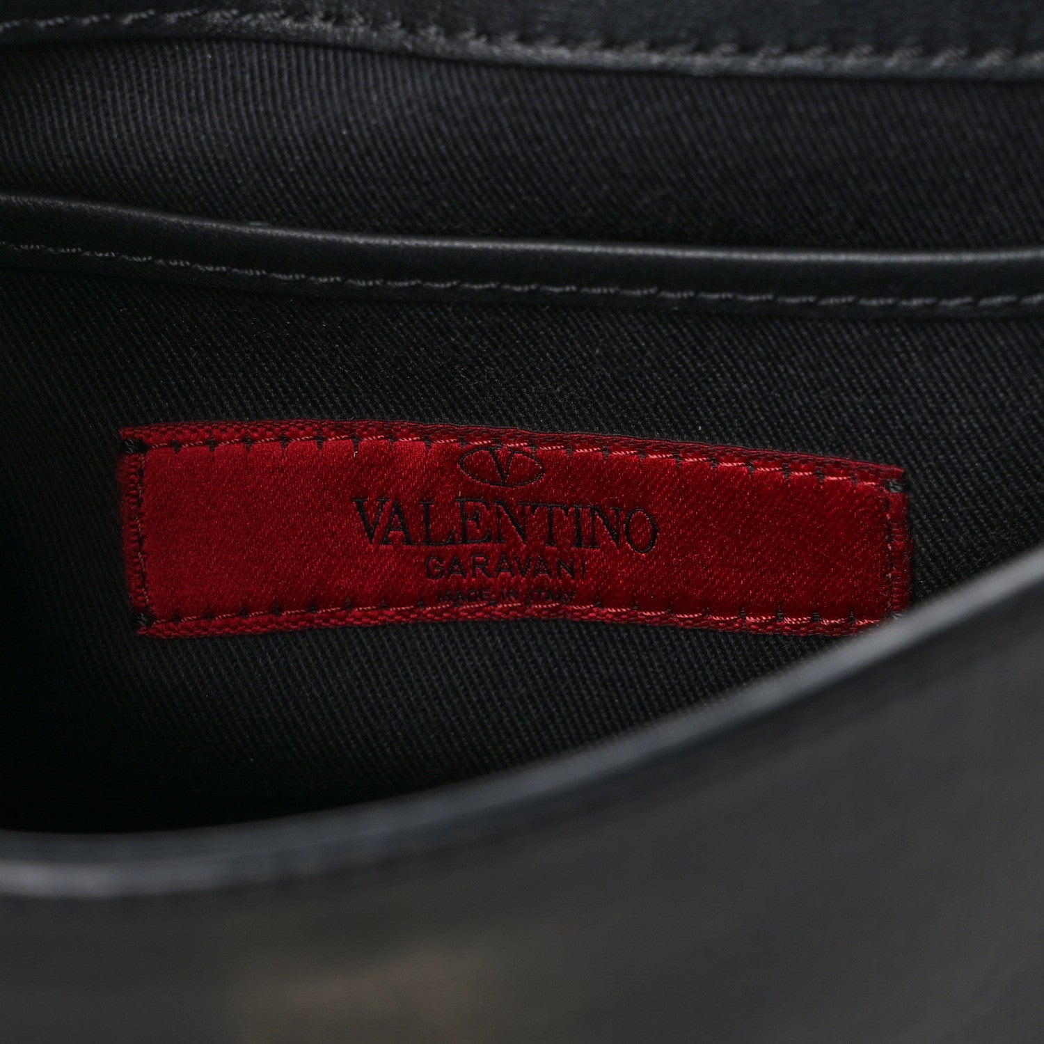 Valentino Garavani Vitello Medium Rockstud Flip Lock Crossbody Bag Black 6 of 10