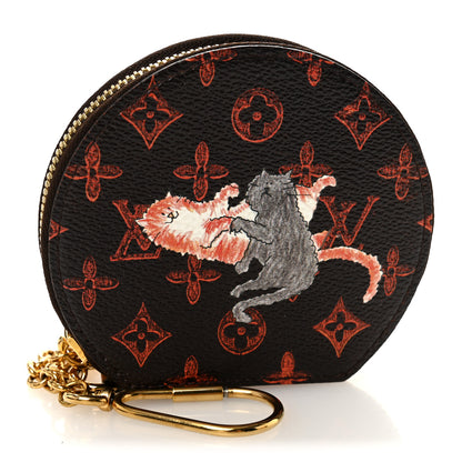 Louis Vuitton Calfskin Catogram Micro Boite Chapeau Marron 1 of 6