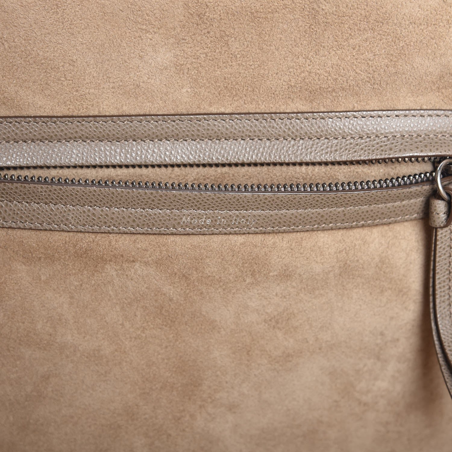 Celine Grained Calfskin Medium Phantom Luggage Taupe 6 of 12