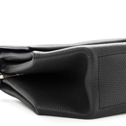 Hermes Taurillon Novillo Opli 24 Black Bleu Encre 8 of 11