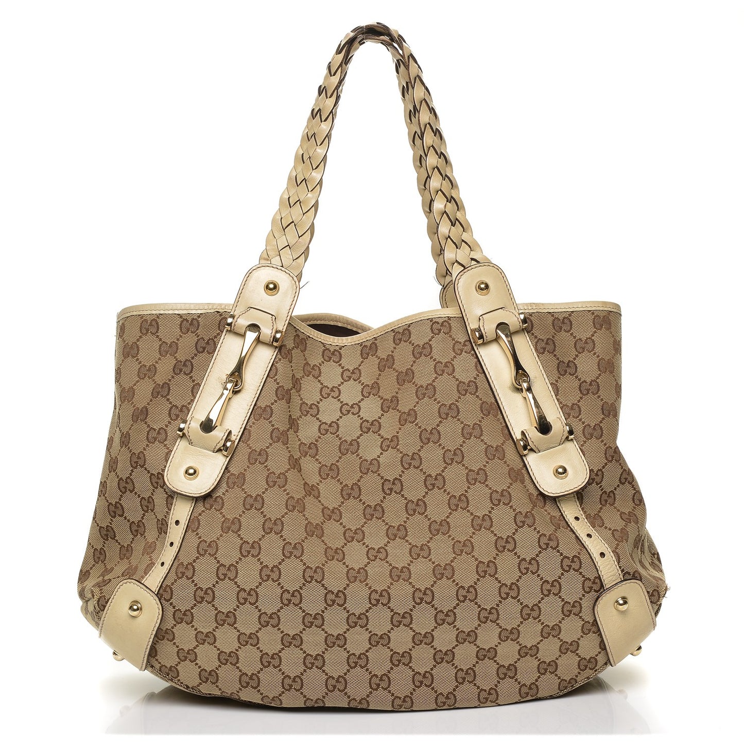 Monogram Medium Pelham Shoulder Bag Off White