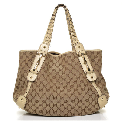 Gucci Monogram Medium Pelham Shoulder Bag Off White 1 of 15