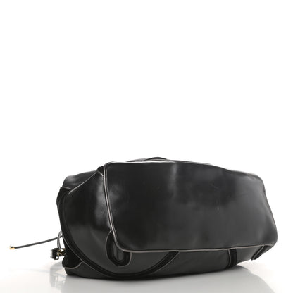 Burberry Prorsum Suede Earlsburn Mixed Media Tote Black 3 of 4