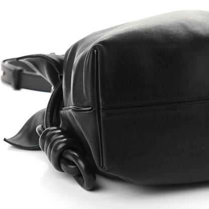 Loewe Calfskin Small Flamenco Knot Bag Black 7 of 8