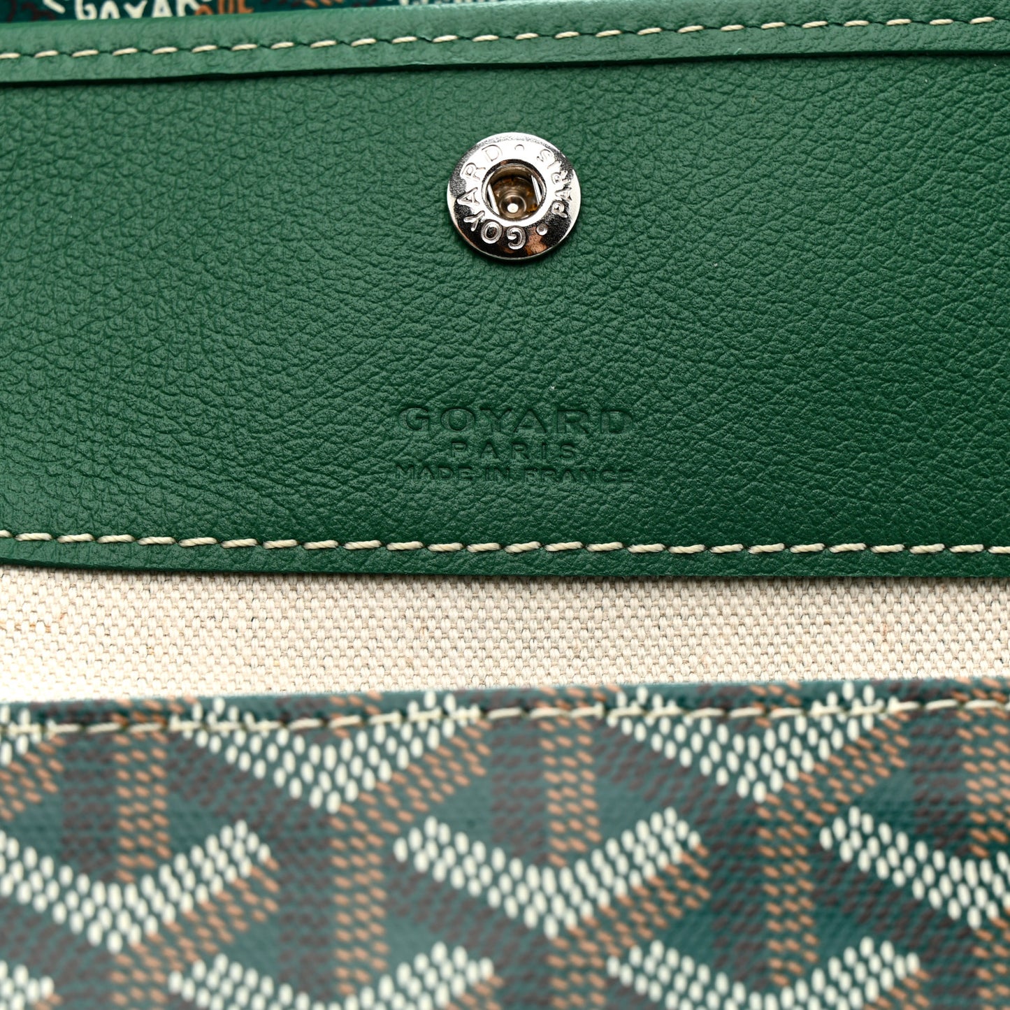 Goyardine Coeur Boheme Hobo Green