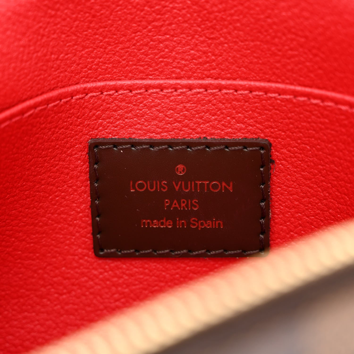 Louis Vuitton Damier Ebene Cosmetic Pouch 6 of 9