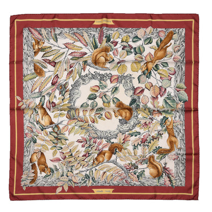 Hermes Silk Casse Noisette Scarf 90 1 of 9