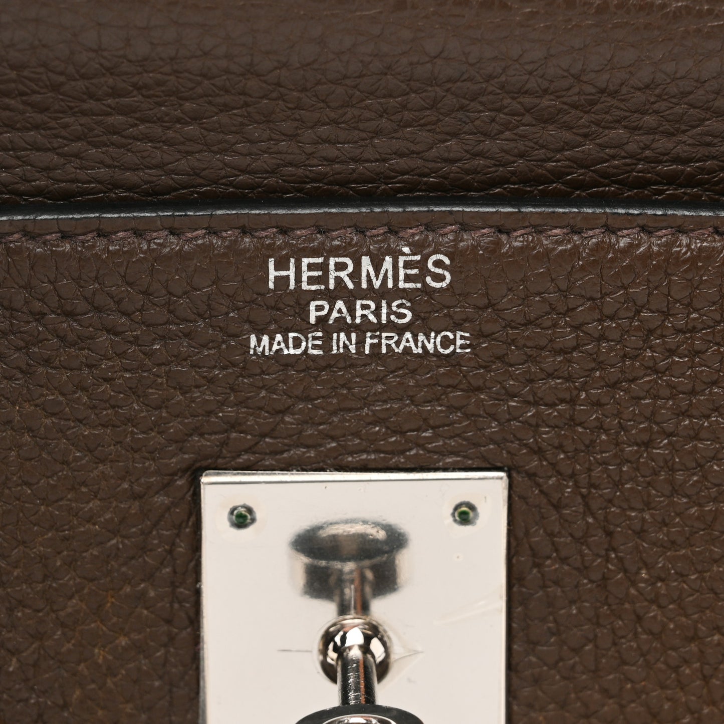 Taurillon Clemence Birkin 40 Cafe