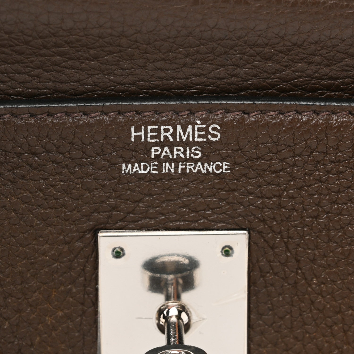 Hermes Taurillon Clemence Birkin 40 Cafe 6 of 10