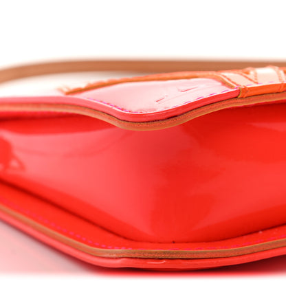 Louis Vuitton Vernis Fluo Lexington Pochette Pink 8 of 9