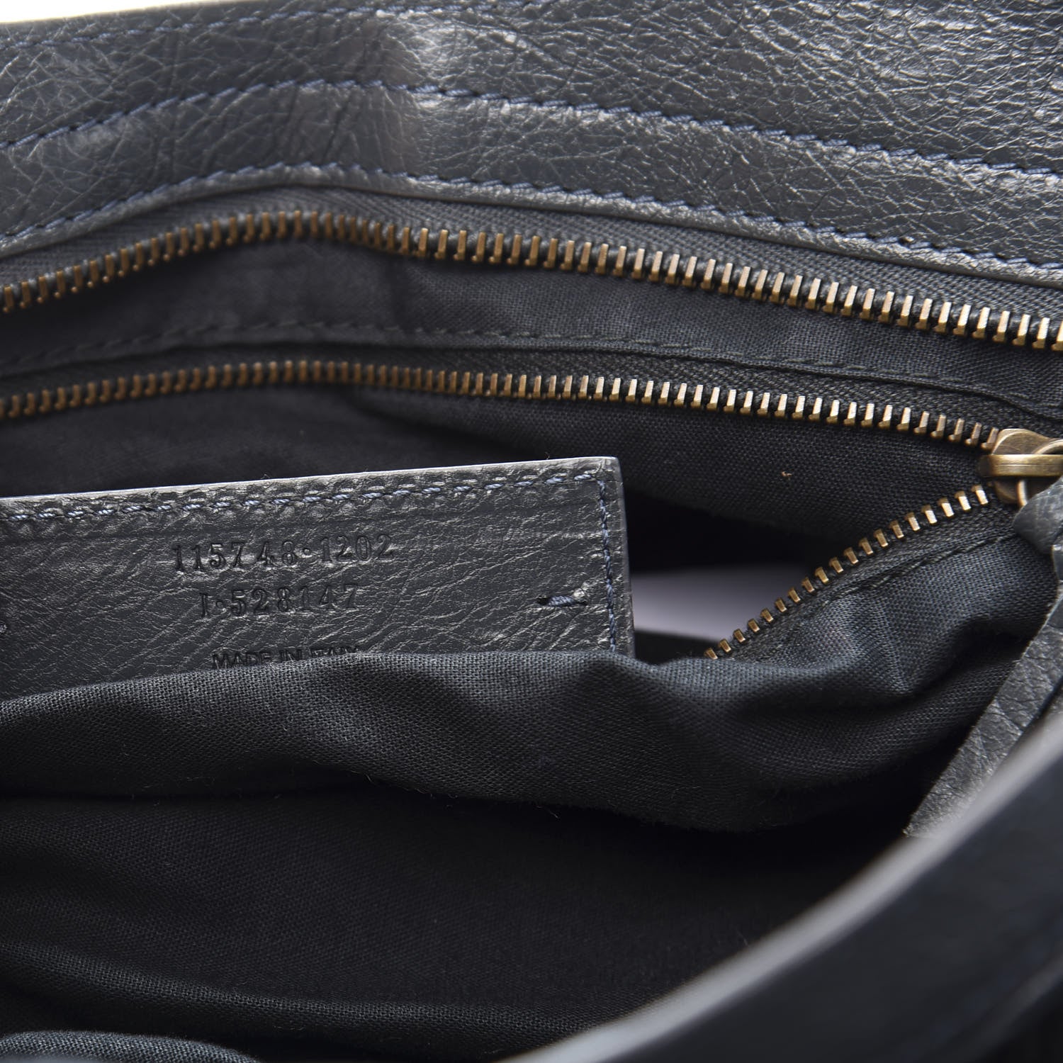 Balenciaga Agneau Classic Hardware City Anthracite 8 of 12
