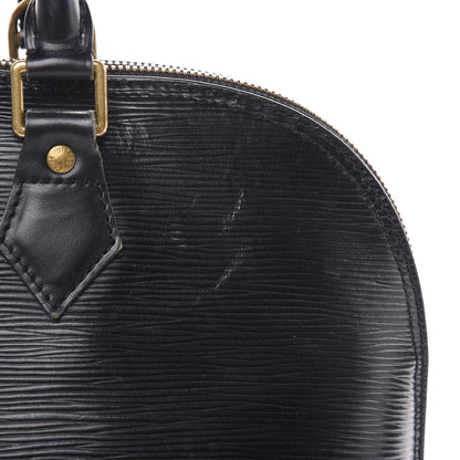 Louis Vuitton Epi Alma PM Black 12 of 24