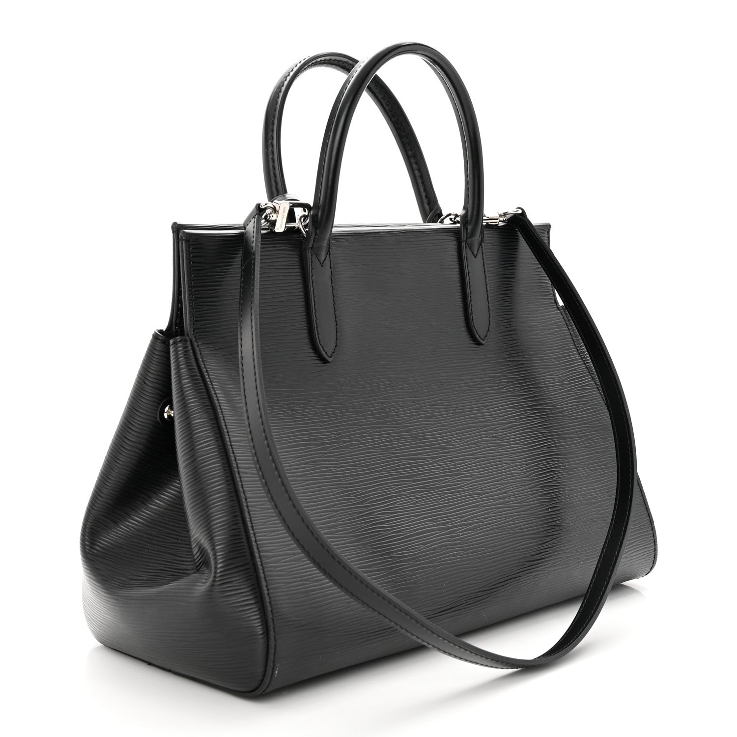 Louis Vuitton Epi Marly MM Black 3 of 15