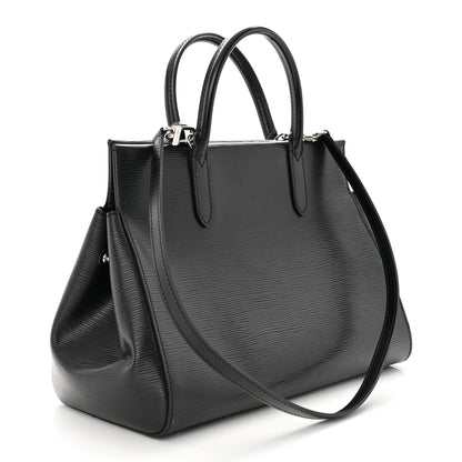 Louis Vuitton Epi Marly MM Black 3 of 15