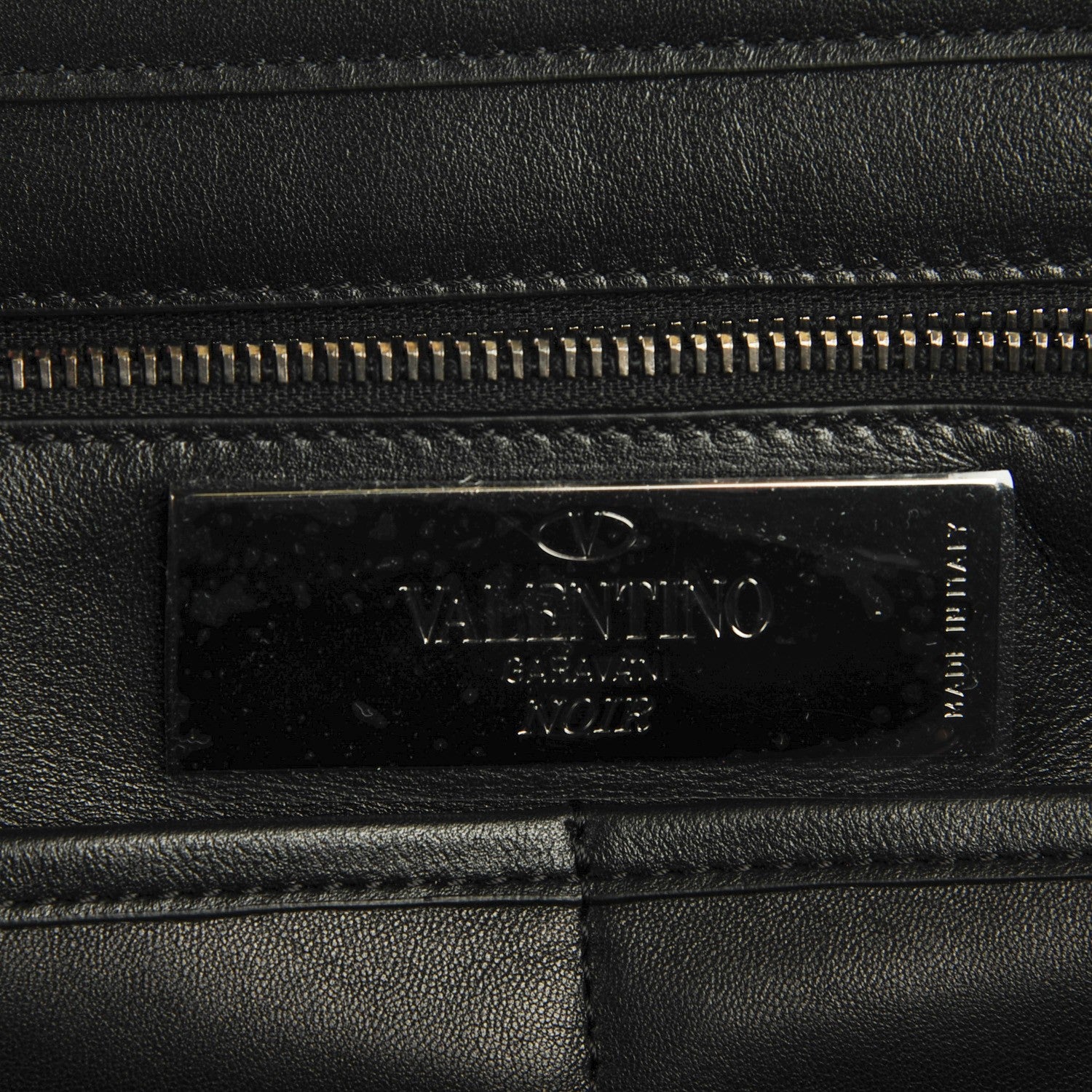 Valentino Garavani Vitello Medium Rockstud Tote Black 5 of 7