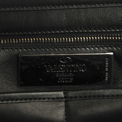 Valentino Garavani Vitello Medium Rockstud Tote Black 5 of 7