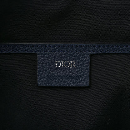 Christian Dior X SHAWN STUSSY Grained Calfskin Ox Head Crossbody Backpack Navy Blue 6 of 8