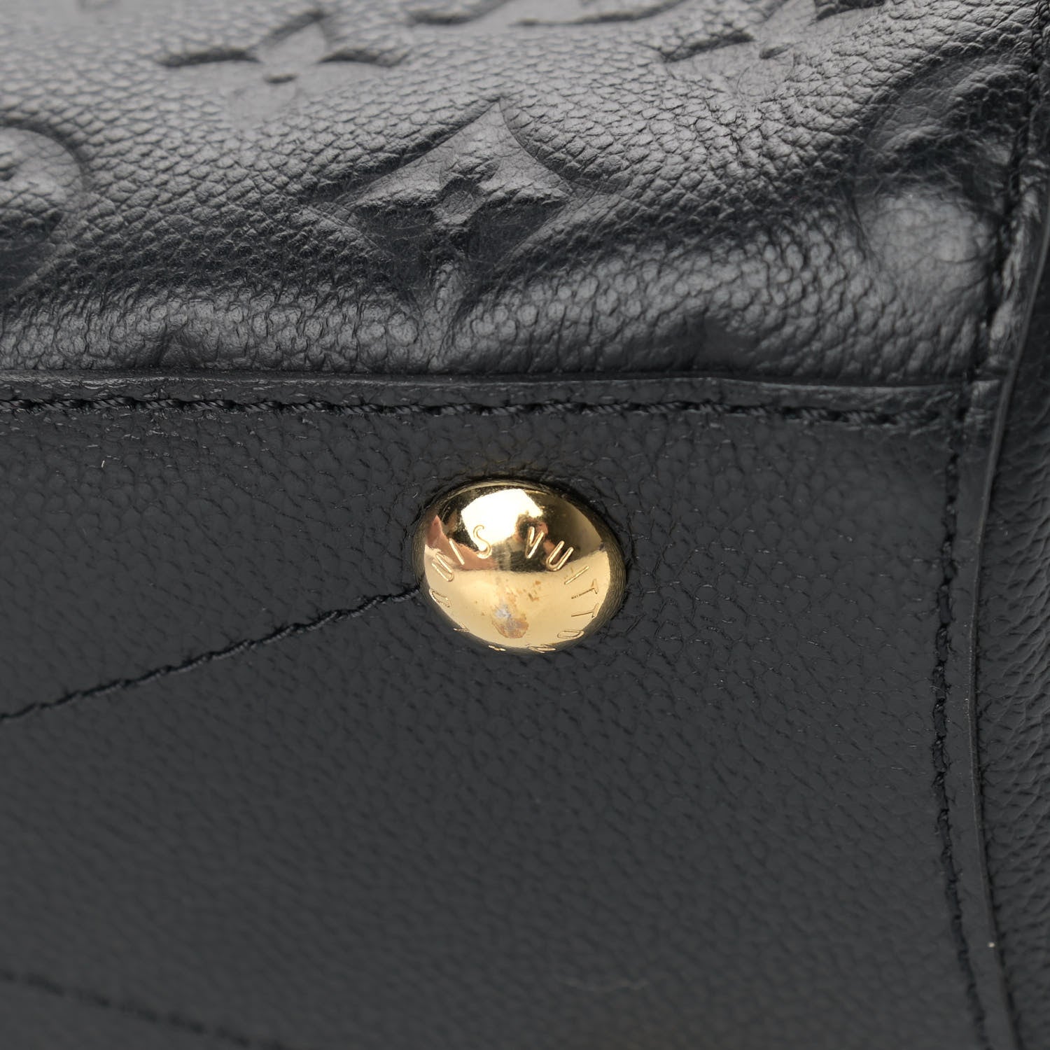 Louis Vuitton Empreinte Montaigne BB Black 10 of 11