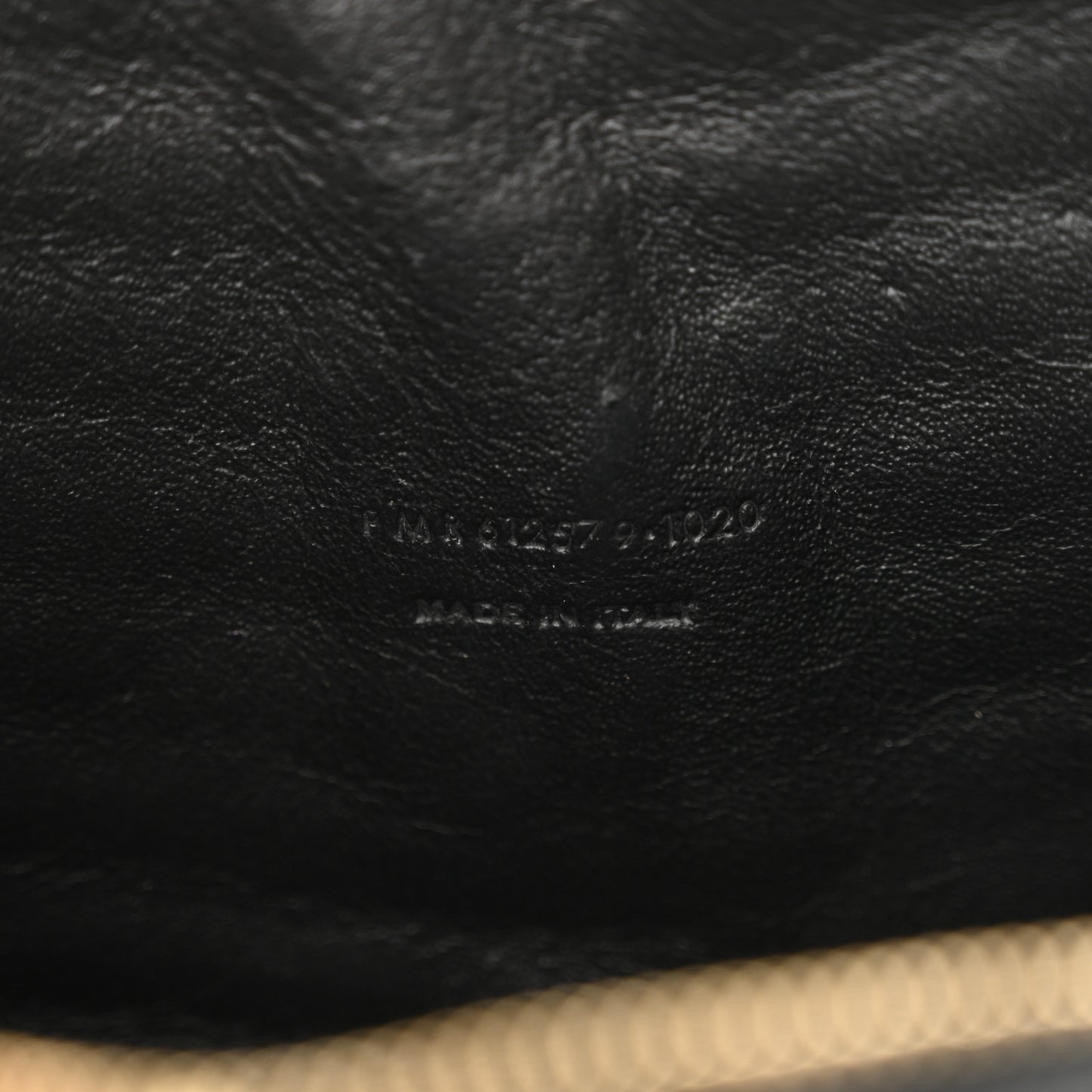 Grain De Poudre Matelasse Monogram Mini Lou Camera Bag Black