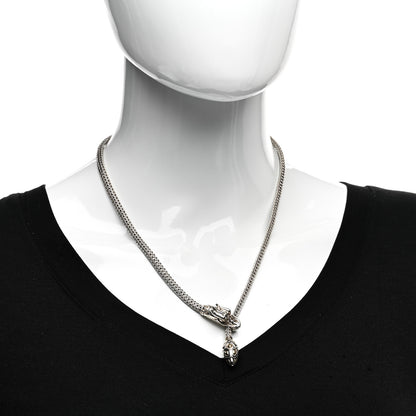John Hardy Sterling Silver 18K Yellow Gold Legends Naga Dragon Lariat Necklace 2 of 4