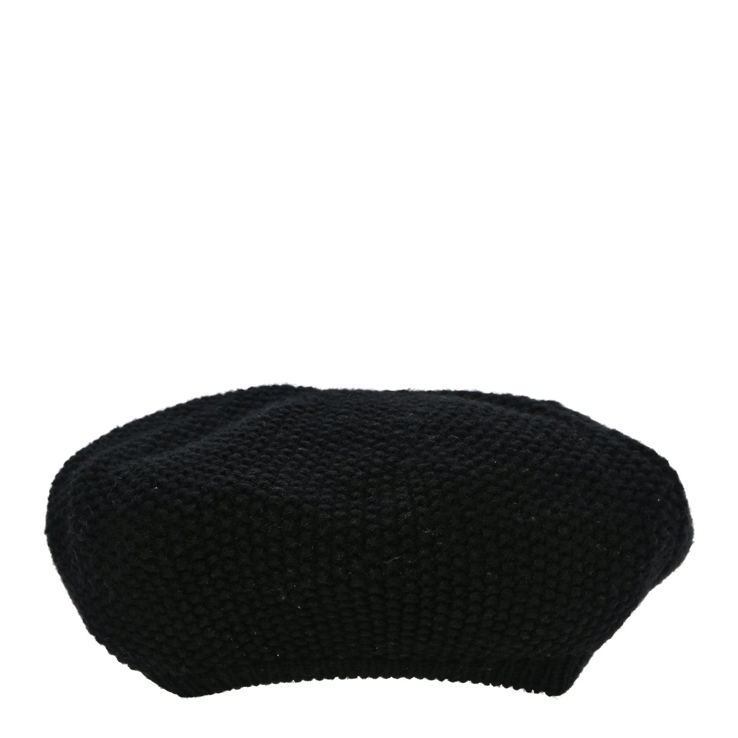 Chanel Cashmere CC Beret Black 3 of 6