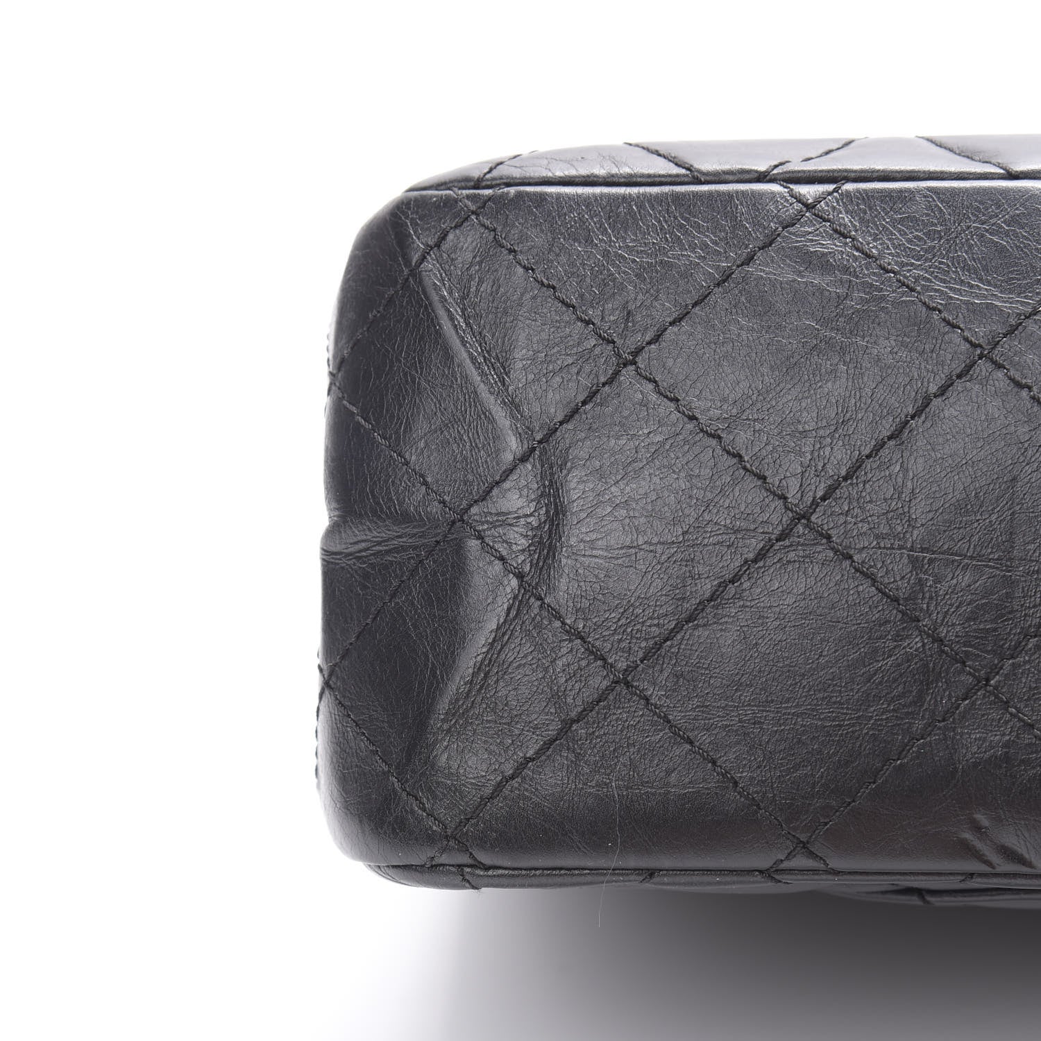 Chanel Aged Calfskin Quilted 2.55 Reissue 226 Flap Black 16 of 17