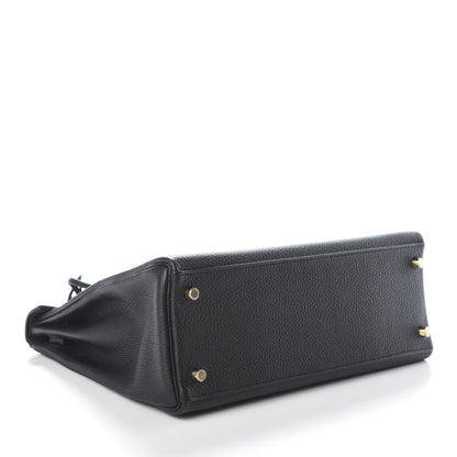 Hermes Togo Kelly Retourne 32 Black 5 of 12