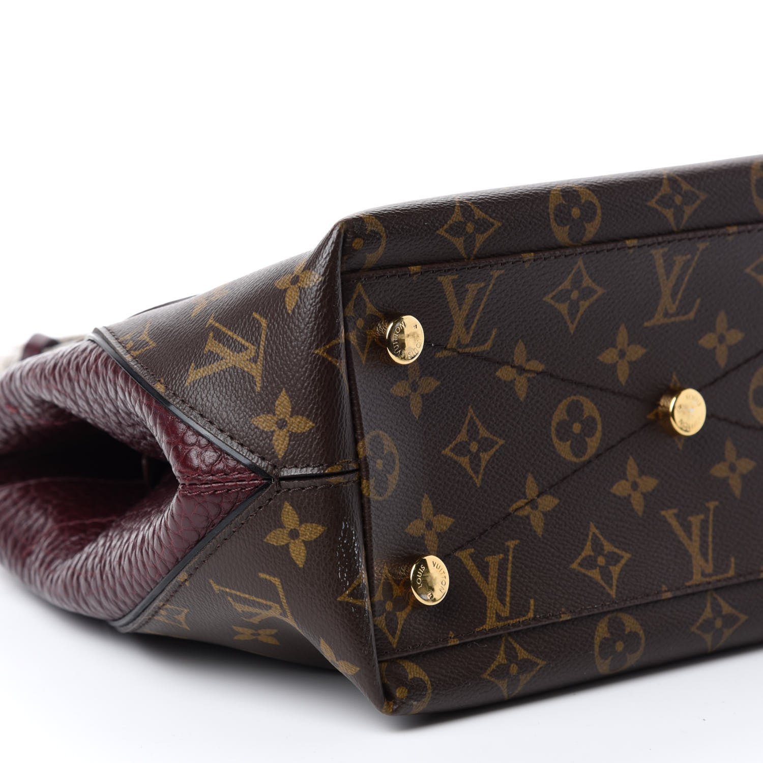Louis Vuitton Monogram Ostrich Lizard Majestueux PM Bordeaux 6 of 10