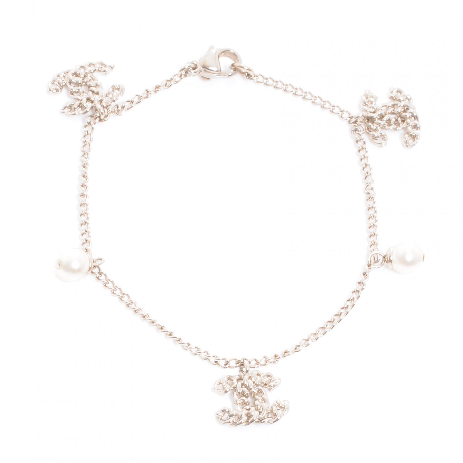 Chanel Pearl CC Chain Bracelet 1 of 4