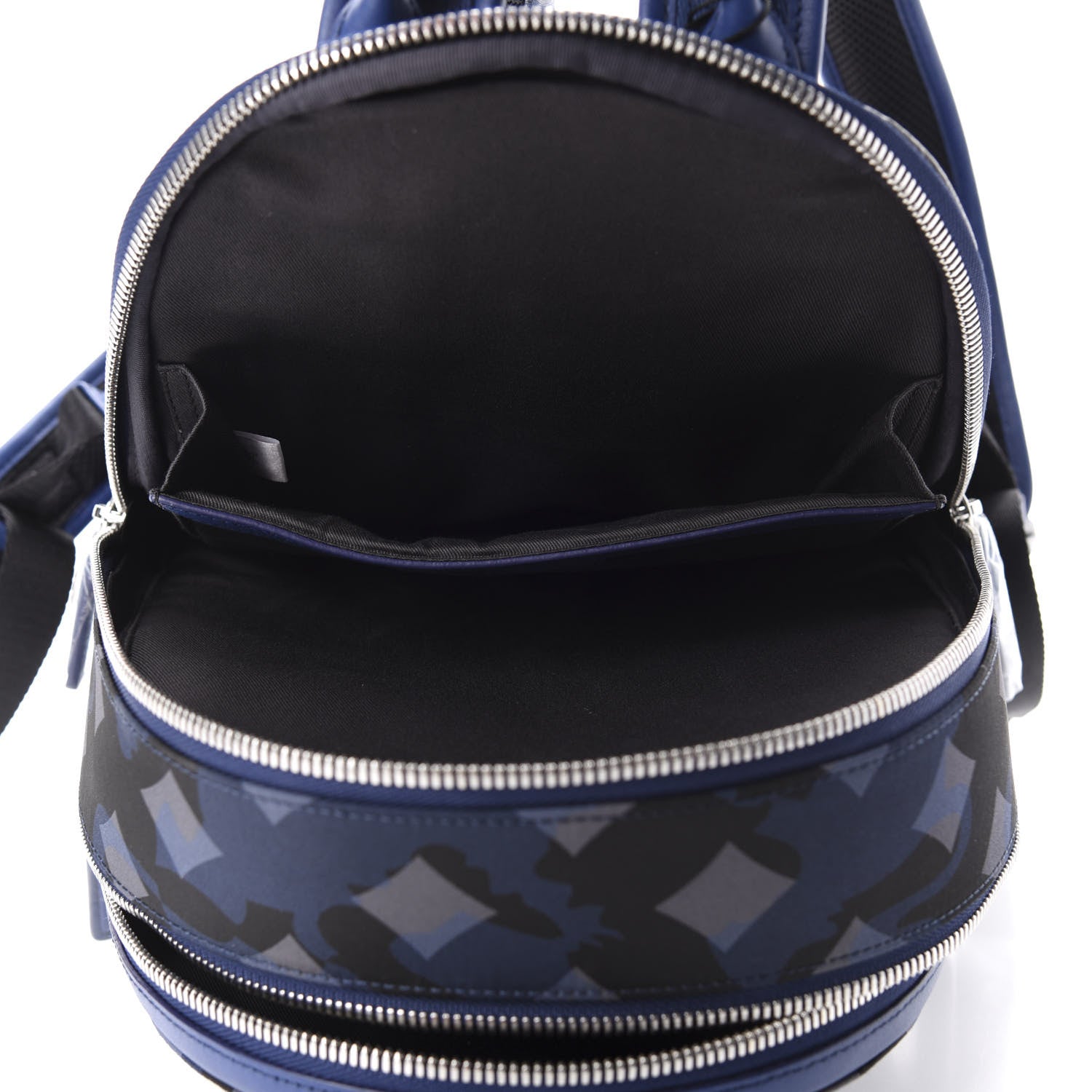 MCM Nylon Camo Dieter Small Backpack Estate Blue 4 of 11