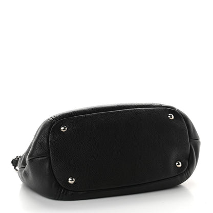 Prada Vitello Daino Hobo Black 3 of 8