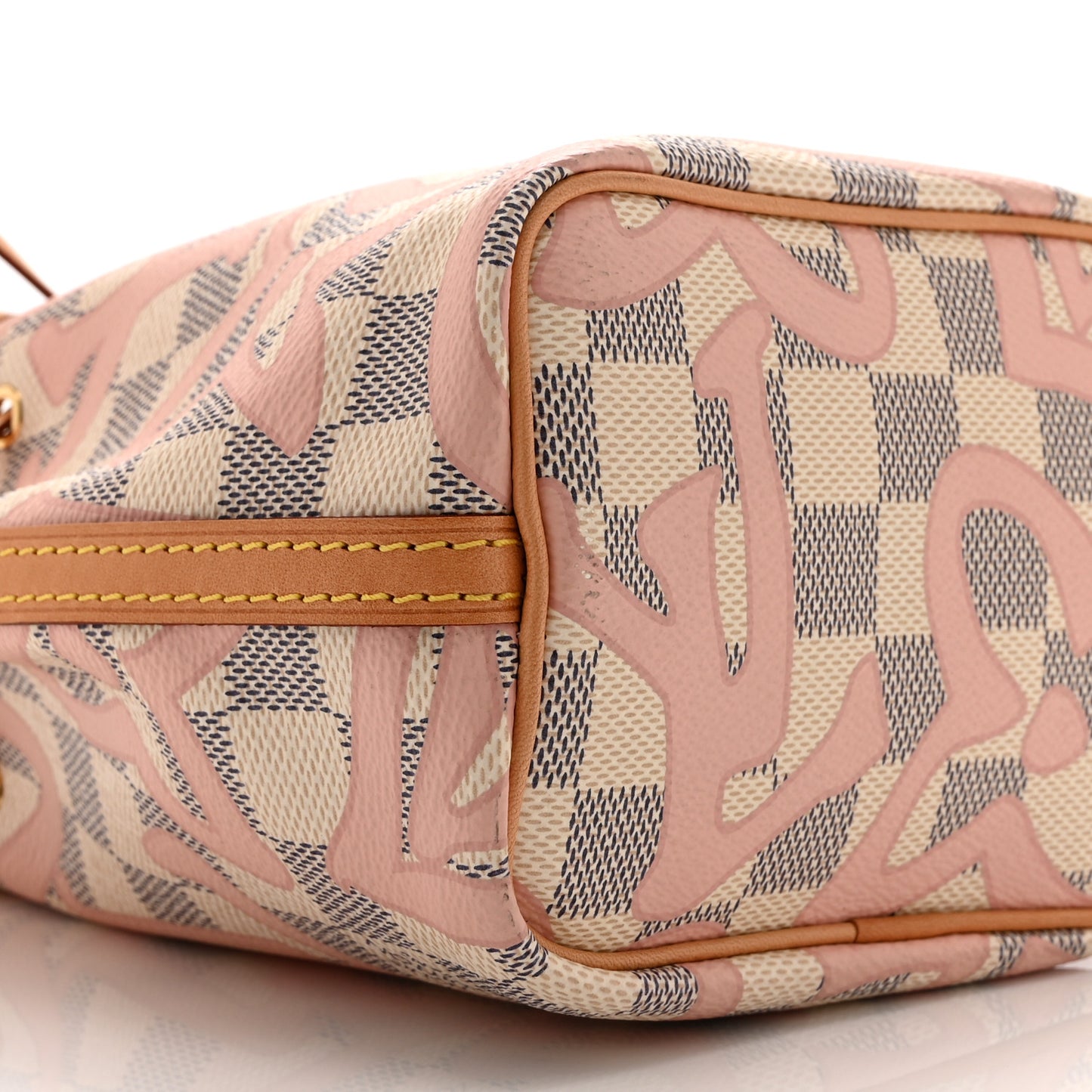 Damier Azur Tahitienne Nano Noe Rose Ballerine